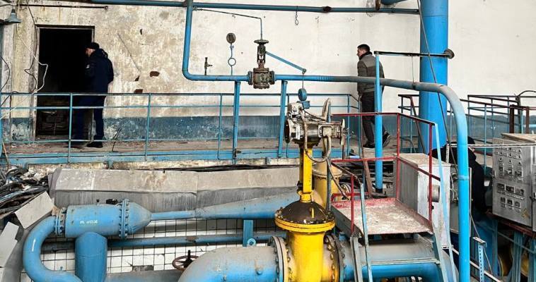 Чукотка восстанавливает водоснабжение в подшефном посёлке Новолуганское ДНР