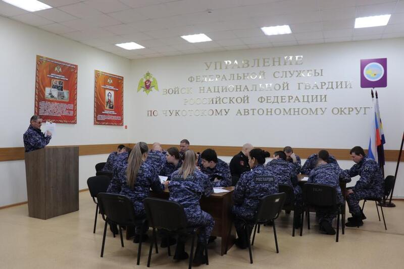 Чукотские росгвардейцы на страже памяти: сотрудники ведомства приняли участие в Международной патриотической акции  «Диктант Победы» 