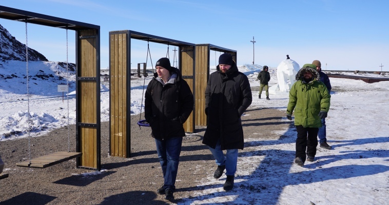 Новую зону отдыха в Анадыре осмотрела приемная комиссия