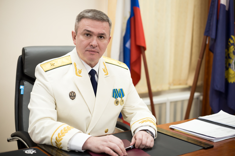 Поздравление прокурора Чукотского автономного округа Дмитрия Бурко с наступающим Новым годом
