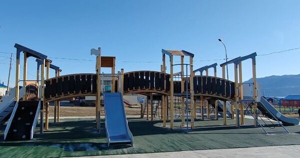 Игровой комплекс "Пекин" построили в национальном селе Провиденского ГО