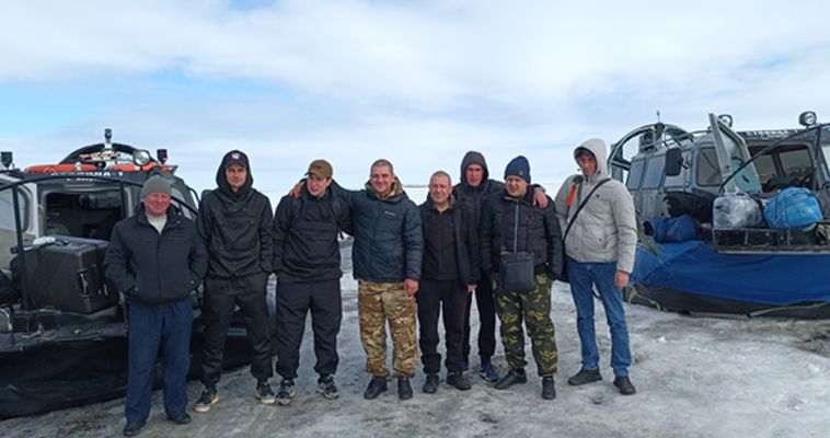 Первые десантники-пожарные прибыли на Чукотку