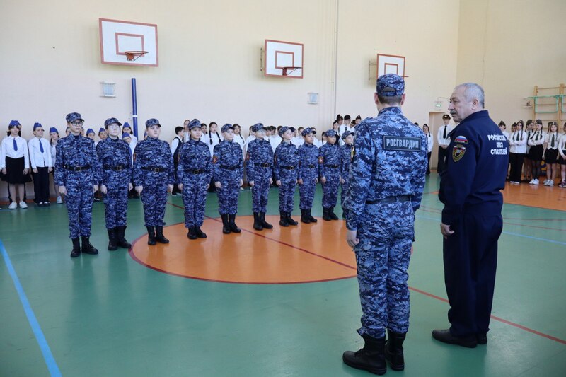 Чукотские кадеты  Росгвардии получили гран-при в конкурсе «Смотр строя и песни»