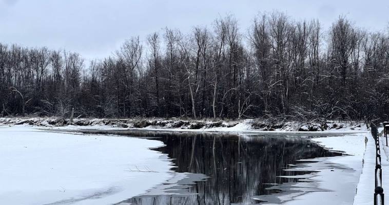 Снег пройдет на большей части округа во вторник 