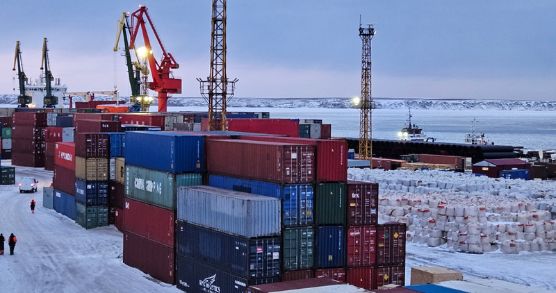 Грузооборот морского порта Певек вырос более чем на 20%