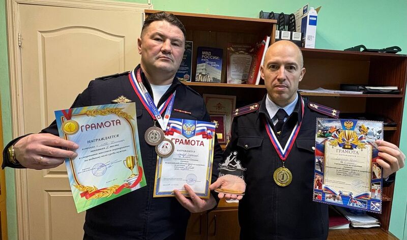 Полицейские Билибино отличились на спортивных соревнованиях в рамках Всероссийской «декады спорта и здоровья»