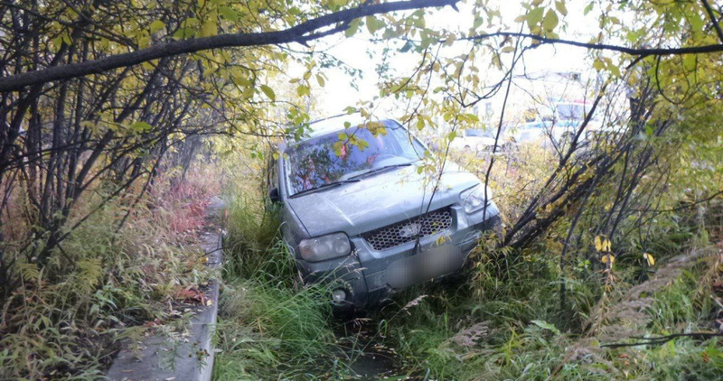 Житель Билибино попал в аварию на угнанном автомобиле