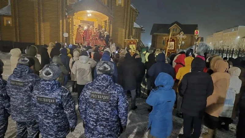 Росгвардия обеспечила правопорядок и общественную безопасность во время пасхальных богослужений на Чукотке