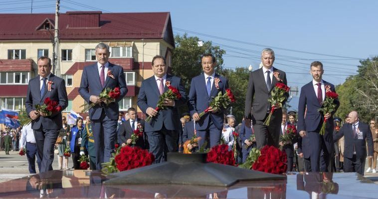 Торжества в честь Дня Победы над милитаристской Японией прошли на Сахалине