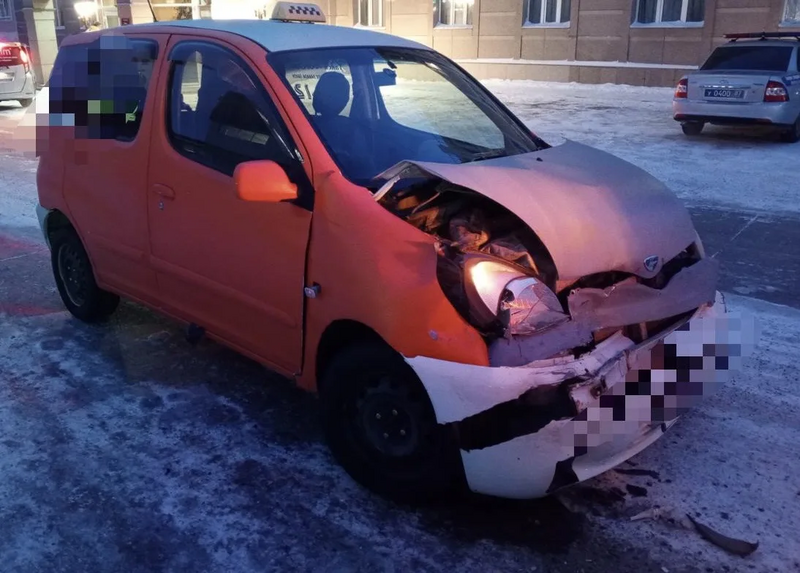 В Анадыре зарегистрировано ДТП, в результате которого пострадала пассажирка такси
