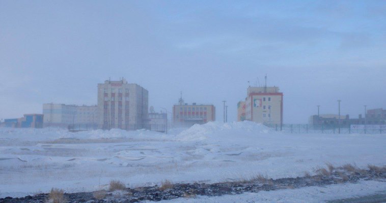 Низовая метель прогнозируется в районе Певека во вторник