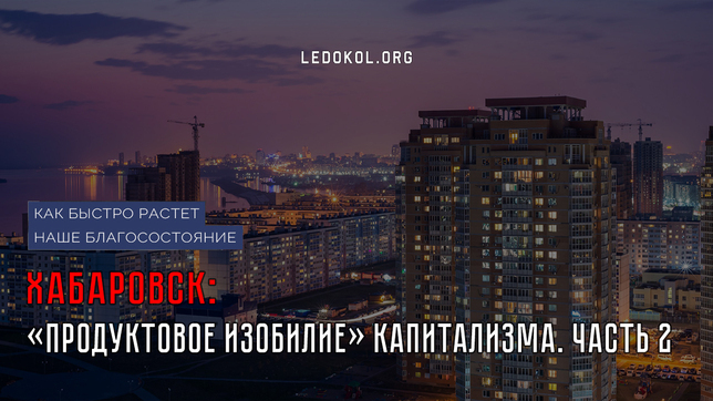 “Продуктовое изобилие” капитализма в Хабаровске. Часть 2
