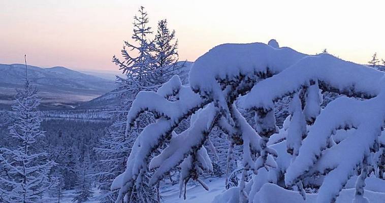 Морозы до -40°C ожидаются ночью в континентальных районах Чукотки