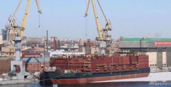 ​СОГАЗ застраховал плавучий энергоблок «Академик Ломоносов» на 21,7 млрд