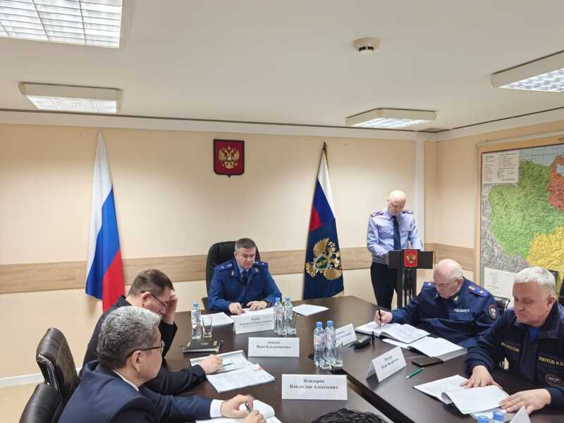 В прокуратуре округа состоялось Координационное совещание руководителей правоохранительных органов региона