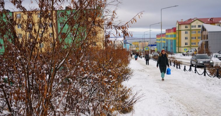 В субботу в районе Берингова пролива прогнозируется низовая метель