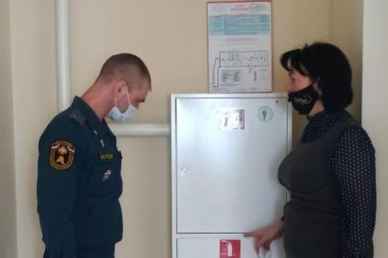 На объектах проведения голосования надзорными органами Главного управления проводятся профилактические обследования