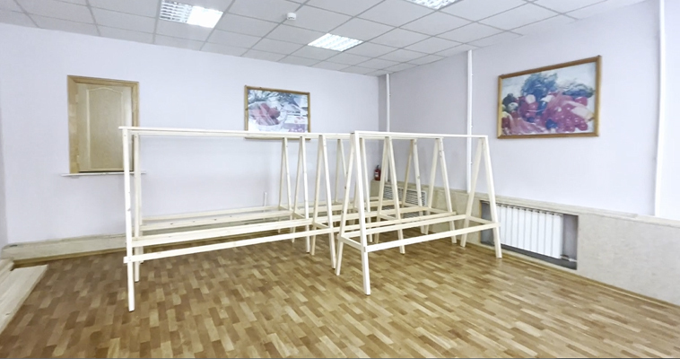 Мастерскую по изготовлению маскировочных сетей создали в Угольных Копях
