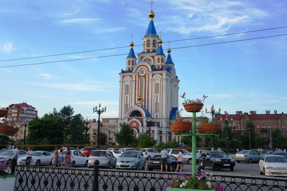 Хабаровск.Лето.