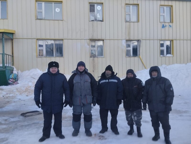 В селе Канчалан участковый уполномоченный полиции оказывал содействие добровольно-спасательной дружине