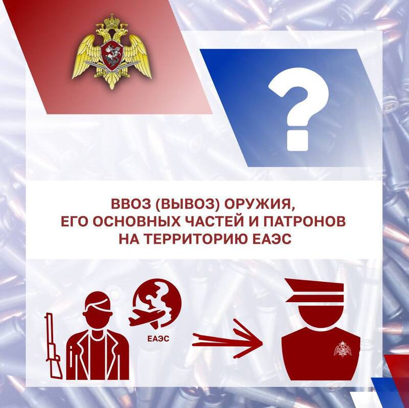 Оружейная грамотность: о документах, необходимых для ввоза (вывоза) оружия, его основных частей и патронов на территорию ЕАЭС