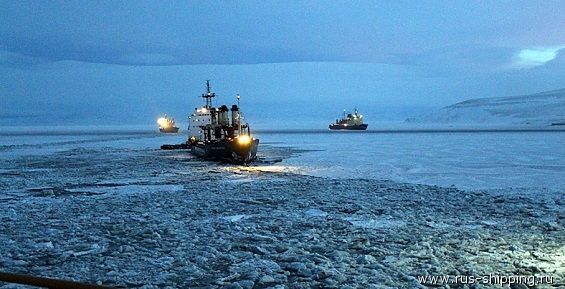 Зимующим на Чаун-Чукотке судам привезут дизтопливо и тепловые пушки