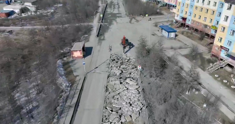 Обустройство кольца благоустроенных дорог вокруг города завершат в Билибино