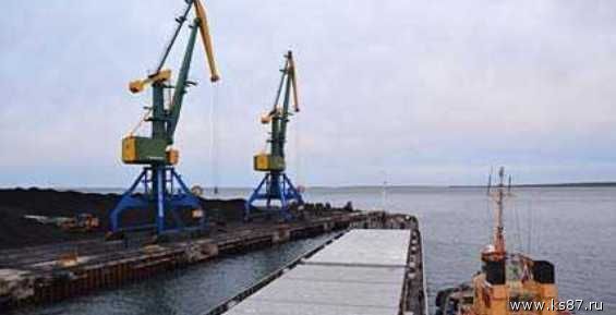 Первая партия беринговского угля «прибыла» в Певек