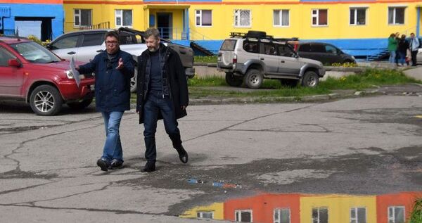 Владислав Кузнецов и Леонид Николаев провели мониторинг дворов Анадыря