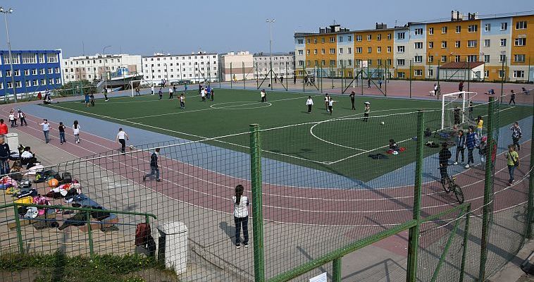 Школьный стадион отремонтируют в столице Чукотки