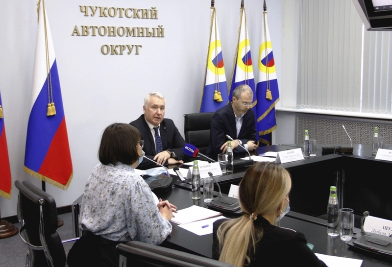 На Чукотке с рабочим визитом побывал глава Минюста Приморья Виктор Храбров