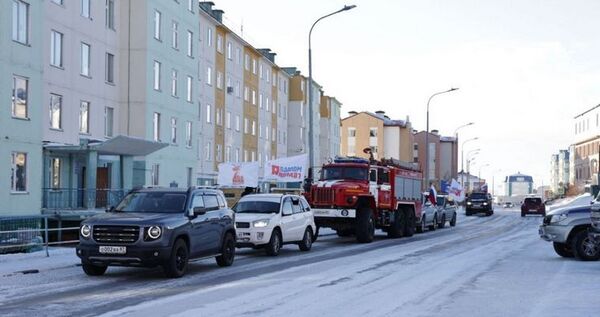 Автопробег в честь Дня народного единства прошёл в Анадыре