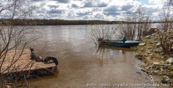 В селе Ваеги вода подошла к двум жилым домам и Центру образования